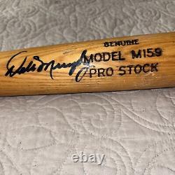 Vintage 33 Long Autographed Dale Murphy Game Used Baseball Bat