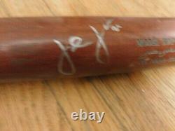 Vintage 34 Game Used & Autographed BWP Ace Josh Johnson Model Bat CRACKED