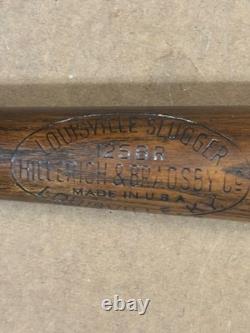 Vintage 35 BABE RUTH Louisville Slugger 125 BR 1930's Incredible condition