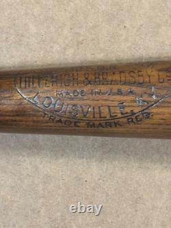 Vintage 35 BABE RUTH Louisville Slugger 125 BR 1930's Incredible condition