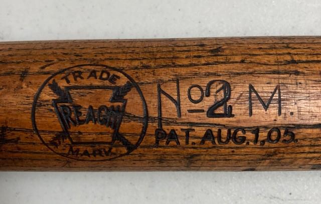 Vintage 35 Reach No. 2 M Aug. 1, 05 Mushroom Knob Bat