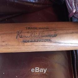 Vintage 36 baseball bat circa 1920 Ken Williams H&B Louisville Slugger