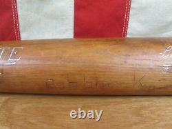 Vintage 40s Hanna Batrite Wood Baseball Bat HOF Luke Appling Model 30 White Sox