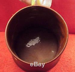 Vintage 5 inch Baseball Batter Ball Bat Glove Beer Tankard Mug Dartmouth Pottery