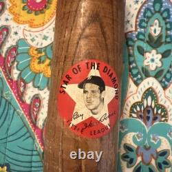 Vintage 50's Adirondack Wooden Baseball Bat 32 Ray Boone Signature Model