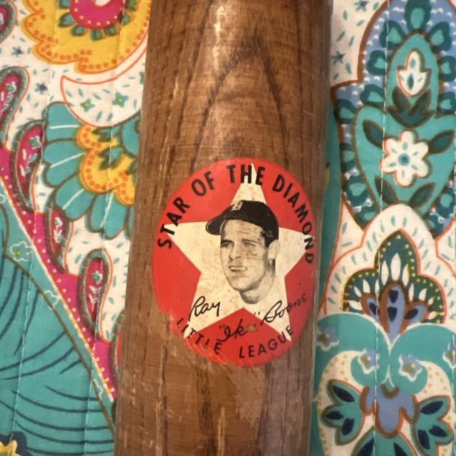 Vintage 50's Adirondack Wooden Baseball Bat 32 Ray Boone Signature Model