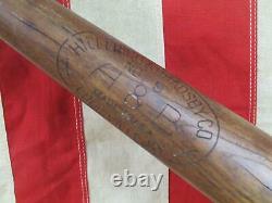 Vintage 50s Hillerich & Bradsby Wood'Leader' Baseball Bat Johnny Mize Model 34