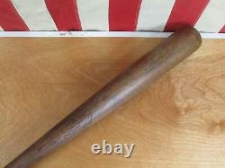 Vintage 50s Hillerich & Bradsby Wood'Leader' Baseball Bat Johnny Mize Model 34