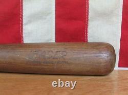 Vintage 50s Hillerich & Bradsby Wood'Leader' Baseball Bat Johnny Mize Model 34