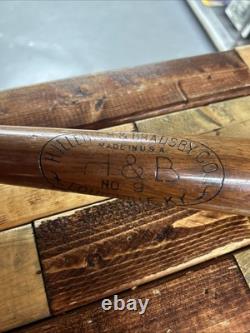 Vintage 50s Hillerich & Bradsby Wood'Leader' Baseball Bat Stan Musial Model 34