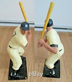 Vintage 60's Hartland Plastics Mickey Mantle Yankees Figurine W Bat