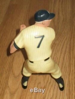 Vintage 60's Hartland Plastics Mickey Mantle Yankees Figurine W Bat