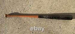 Vintage 90s MARK SMITH #34 Baltimore Orioles AUTO Game Used Team Baseball Bat