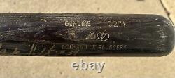 Vintage 90s MARK SMITH #34 Baltimore Orioles AUTO Game Used Team Baseball Bat