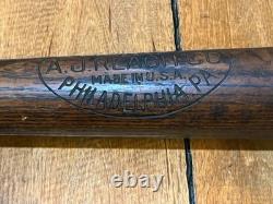 Vintage A. J. REACH CO. No PM PAUL WANER Baseball bat 35 SUPER RARE