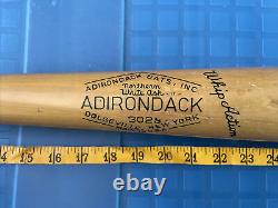 Vintage ADIRONDACK 302S 33 Baseball Bat Whip Action Personal Model