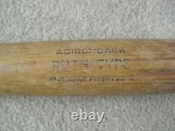 Vintage Adirondack 302 Northern White Ash Babe Ruth Type Baseball Bat #2