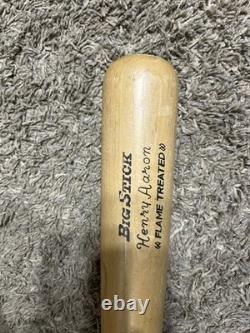 Vintage Adirondack Big Stick Henry Aaron 34 Flame Treated Baseball Bat