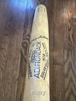 Vintage Adirondack Ruth Type Whip Action 35 Model 302 Baseball Bat