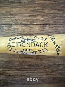 Vintage Adirondack Ruth Type Whip Action 35 Model 302 Baseball Bat