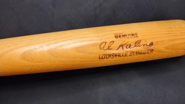 Vintage Al Kaline H&b Hillerich & Bradsby 125 Ak5 Baseball Bat Detroit Tigers