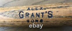 Vintage Alexander Grants & Sons 1920s 30s Baseball Bat Syracuse NY New York 33