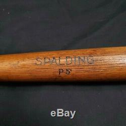 Vintage/Antique 1910-1920 Spalding 100P Series-P5 Model Baseball Bat-A Beauty