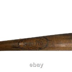 Vintage Antique 1930's Wooden Baseball Bat M. R. CAMPBELL Semi-Pro TULLAHOMA TN