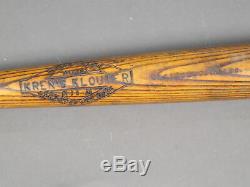Vintage/Antique 36 Joseph G. Kren Wooden Handmade Baseball Bat Syracuse NY