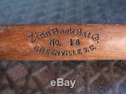 Vintage Antique Baseball Bat Zinn Beck Bat Co. 34 (Official Ash Softball) No. 16