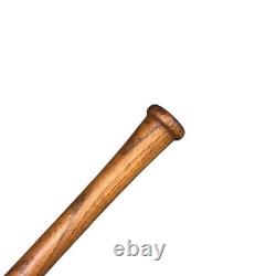 Vintage Antique Flat End Top Cork Wood Baseball Bat Old MLB