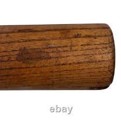 Vintage Antique Flat End Top Cork Wood Baseball Bat Old MLB