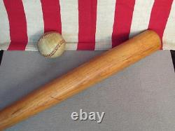Vintage Antique Handmade Wood Baseball Bat 28 Folk Art Memorabilia Nice Display