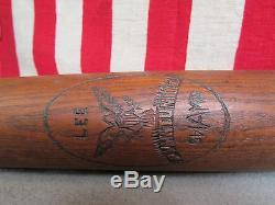 Vintage Antique Lee Pymatuning Swamp Wood Baseball Bat PA. Folk Art OH. Rare