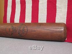 Vintage Antique Lee Pymatuning Swamp Wood Baseball Bat PA. Folk Art OH. Rare