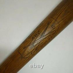 Vintage Antique McQueen Baseball Bat Model 482 RARE EXCELLENT Belmont, NY 34