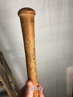 Vintage Antique Old Fungo Baseball Bat Louisville Slugger Round Knob