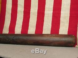 Vintage Antique RG Hower Wood Baseball Bat Lewistown-I-Slug-Um Model 33 PA. Rare
