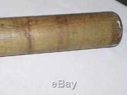 Vintage Antique Ring Baseball Bat Lathe marks and Several Rings Flair Knob