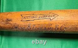 Vintage Antique Thos E Wilson Wood Baseball Bat Dated 1922-1931 32 Rare