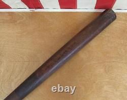 Vintage Antique Wood Baseball Bat Flat Face Ring Bat 1880s-1890s Victorian 31