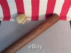 Vintage Antique Wood Baseball Bat Handcrafted Unique 32 Folk Art Great Display