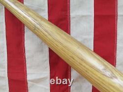 Vintage Antique Wood Baseball Bat Handmade Hand Turned Oak 30 Folk Art Display