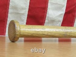Vintage Antique Wood Baseball Bat Handmade Hand Turned Oak 30 Folk Art Display