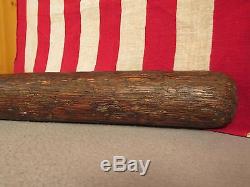 Vintage Antique Wood Baseball Bat Late 19th Century 29 Folk Art Great Display