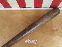 Vintage Antique Wood Baseball Bat early 1900s Handmade Turned 35 Great Display
