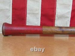 Vintage Antique Wood Baseball Bat early 1900s Handmade Turned 35 Great Display