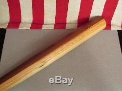 Vintage Antique Wood Handcrafted Baseball Bat Tri-Tone 34 Folk Art Nice Display
