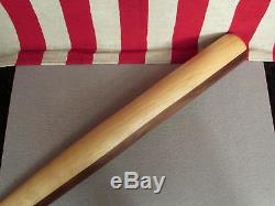 Vintage Antique Wood Handcrafted Baseball Bat Tri-Tone 34 Folk Art Nice Display