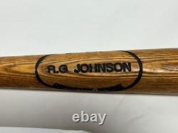 Vintage / Antique Wooden Baseball Bat R. G. Johnson Denmark Maine 34